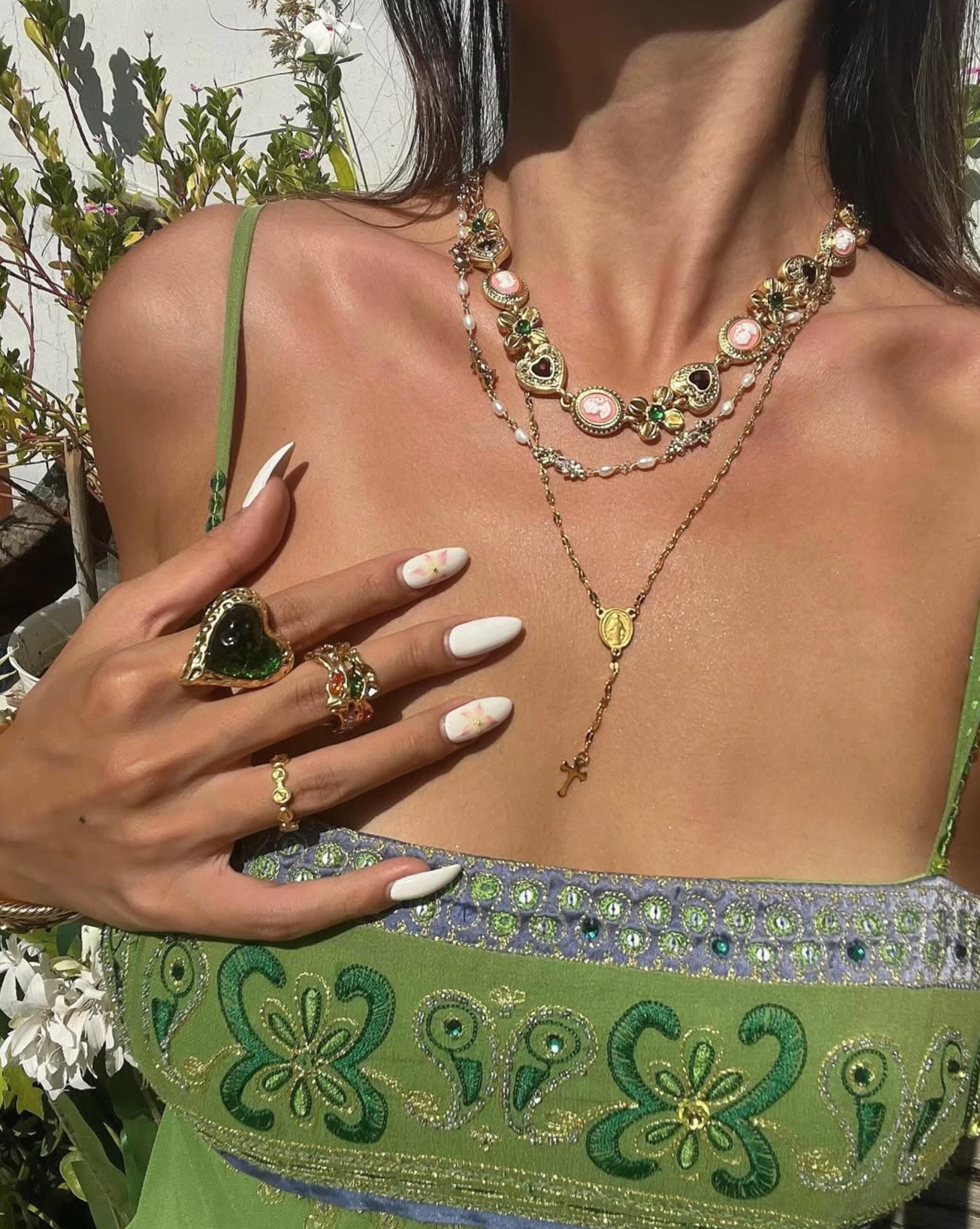 maison fou fou charm necklace